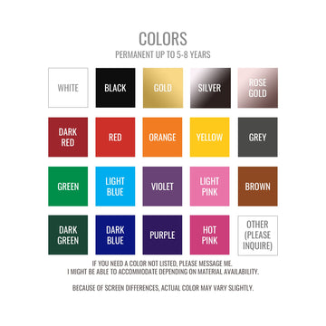 Custom Vinyl Decal - Your Design Here